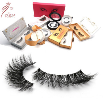 Factory Wholesale False Silk/Faux Mink/ Mink Eyelashes for Beauty Shop